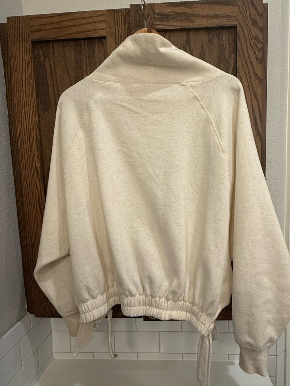 Daily Practice by Anthropologie Long-Sleeve Funnel Neck Sweatshirt - Picture 5 of 7